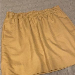 J. Crew Camel Sidewalk Skirt 14